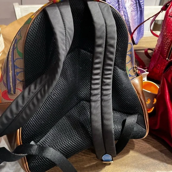 Coach Rainbow Signature Backpack - Picture 3 of 3